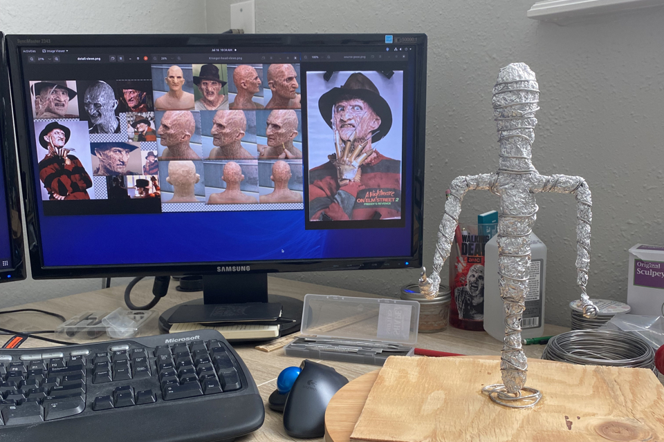 Freddy references and armature start
